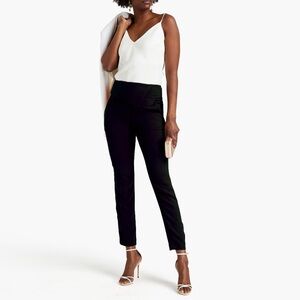 Michelle Mason - Crepe Tapered Pants - Black